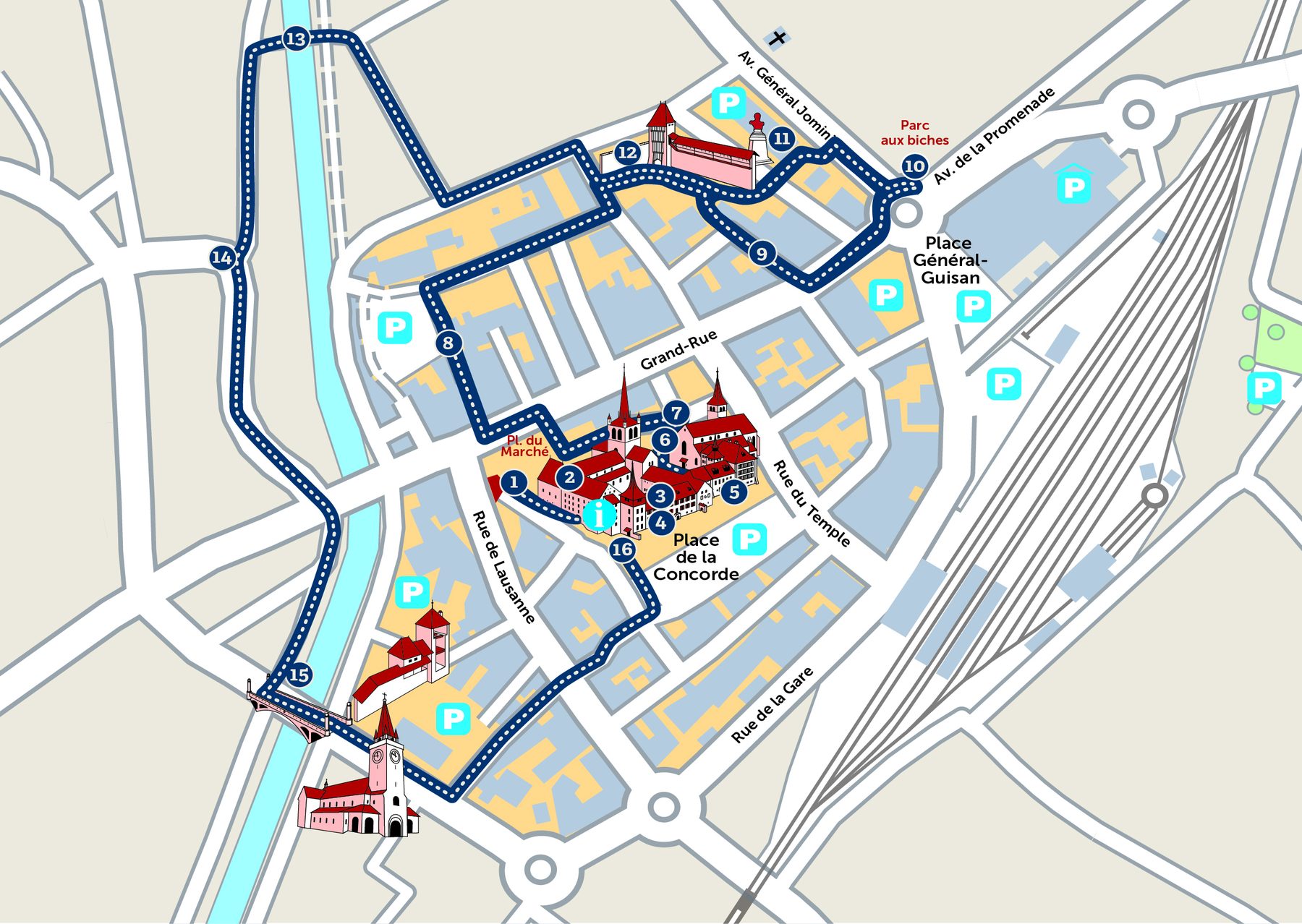 Plan du circuit