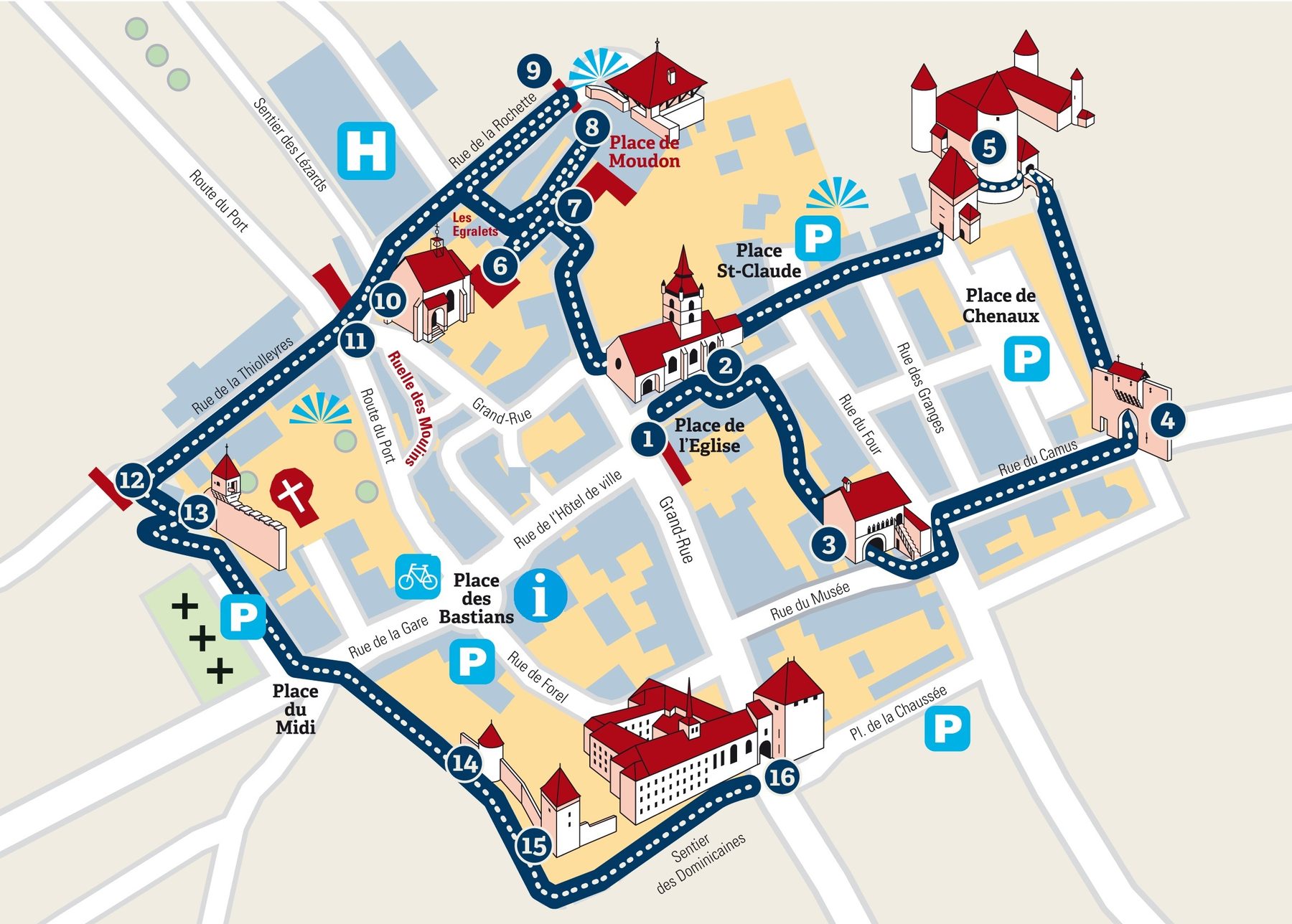 Plan du circuit